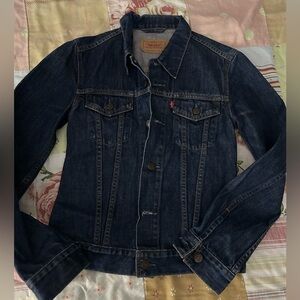 Jacket Levi Strauss Blue jean girls size S